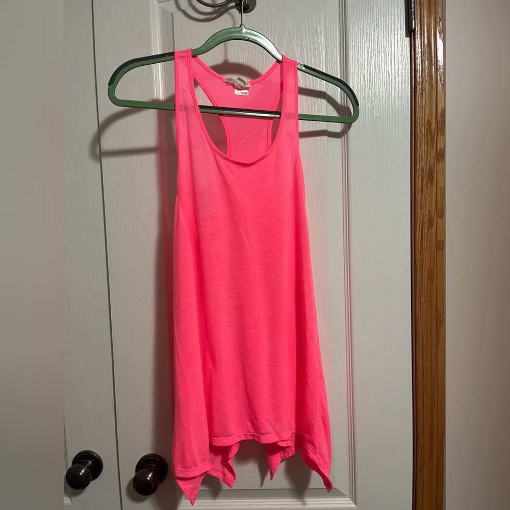 Zenana Outfitters Neon Pink Women's Tank Top